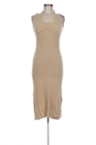 Рокля H&M, Размер L, Цвят Бежов, Цена 19,99 лв.