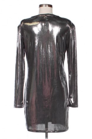 Рокля H&M Divided, Размер L, Цвят Сребрист, Цена 29,00 лв.