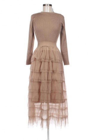 Šaty  Jasmine, Velikost S, Barva Hnědá, Cena  515,00 Kč