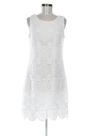 Kleid Laura Torelli, Größe M, Farbe Weiß, Preis 14,83 €