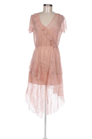 Рокля Stradivarius, Размер L, Цвят Пепел от рози, Цена 38,00 лв.