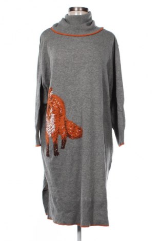 Sukienka Ulla Popken, Rozmiar XL, Kolor Szary, Cena 110,34 zł