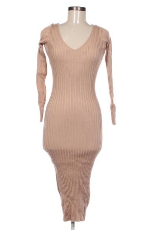 Sukienka Unbranded, Rozmiar L, Kolor Beżowy, Cena 70,99 zł