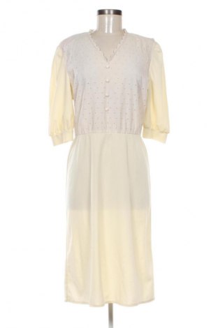 Рокля Unbranded, Размер M, Цвят Бежов, Цена 19,99 лв.