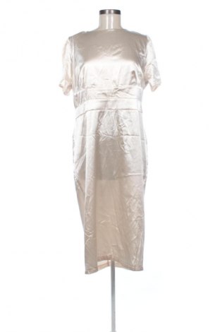 Рокля Unbranded, Размер XXL, Цвят Бежов, Цена 58,99 лв.