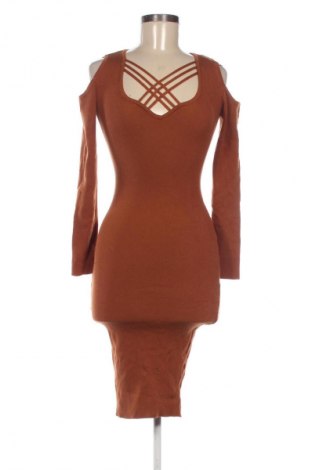 Рокля Unbranded, Размер XS, Цвят Кафяв, Цена 19,99 лв.