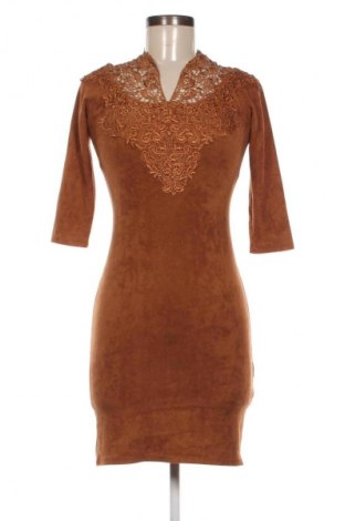 Šaty  Voyelles, Velikost S, Barva Hnědá, Cena  279,00 Kč