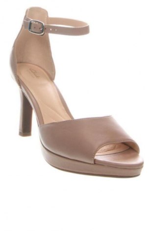 Sandalen Clarks, Größe 39, Farbe Beige, Preis 78,99 €