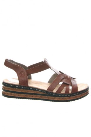 Sandalen Rieker, Größe 42, Farbe Braun, Preis 40,99 €