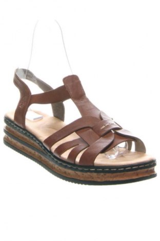 Sandalen Rieker, Größe 42, Farbe Braun, Preis 40,99 €