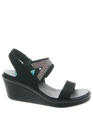 Sandale Skechers, Mărime 38, Culoare Negru, Preț 235,99 Lei