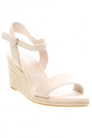 Sandalen Tamaris, Größe 38, Farbe Beige, Preis 49,99 €
