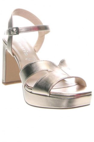 Сандали Tamaris, Размер 36, Цвят Златист, Цена 68,99 лв.