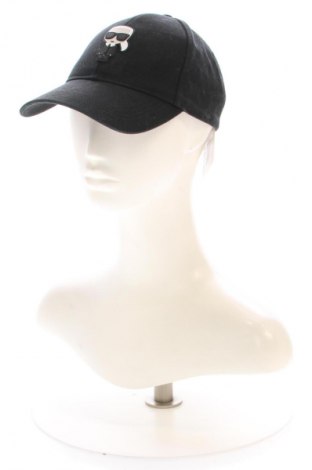 Шапка Karl Lagerfeld, Цвят Черен, Цена 91,98 лв.