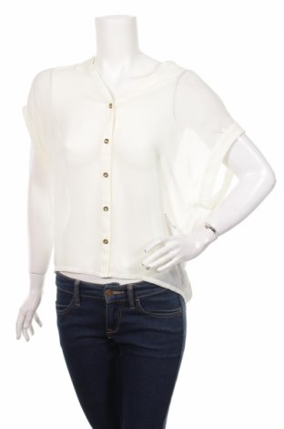 Γυναικείο πουκάμισο Bik Bok, Μέγεθος M, Χρώμα Εκρού, Τιμή 9,90 €