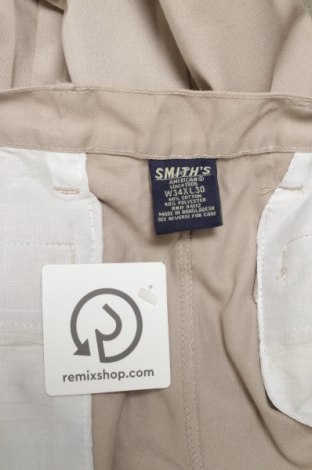 Мъжки панталон Smith's, Размер L, Цвят Бежов, Цена 21,25 лв.