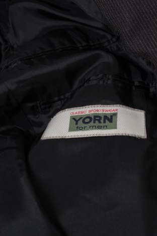 Мъжко сако Yorn, Размер L, Цвят Черен, Цена 28,90 лв.