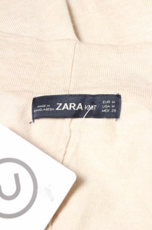 Дамска жилетка Zara, Размер M, Цвят Бежов, Цена 6,75 лв.