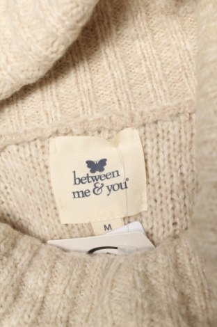 Дамски пуловер, Размер M, Цвят Бежов, Цена 6,50 лв.