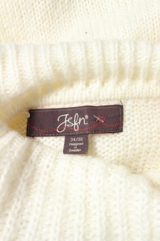 Дамски пуловер Jsfn, Размер S, Цвят Екрю, Цена 6,25 лв.