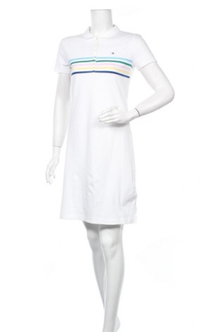 Sukienka Tommy Hilfiger, Rozmiar M, Kolor Biały, 96% bawełna, 4% elastyna, Cena 209,63 zł