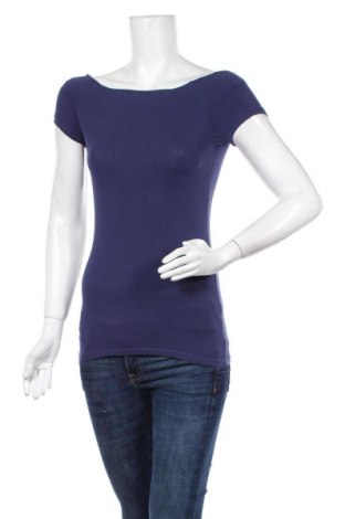 Γυναικεία μπλούζα Etam, Μέγεθος XS, Χρώμα Μπλέ, 95% βαμβάκι, 5% ελαστάνη, Τιμή 7,14 €