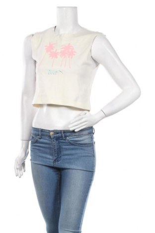 Damska koszulka na ramiączkach Fenty Puma by Rihanna, Rozmiar XS, Kolor ecru, 94% bawełna, 6% poliamid, Cena 84,58 zł
