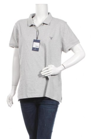 Γυναικεία μπλούζα Gant, Μέγεθος 3XL, Χρώμα Γκρί, Βαμβάκι, Τιμή 30,62 €