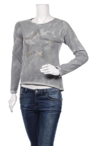 Γυναικεία μπλούζα Trigema, Μέγεθος XS, Χρώμα Γκρί, 70% βαμβάκι, 30% πολυεστέρας, Τιμή 6,25 €