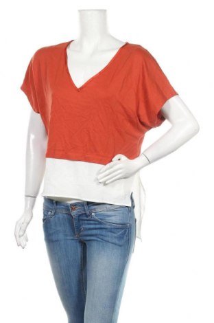 Дамска блуза Zara, Размер S, Цвят Оранжев, Цена 6,56 лв.