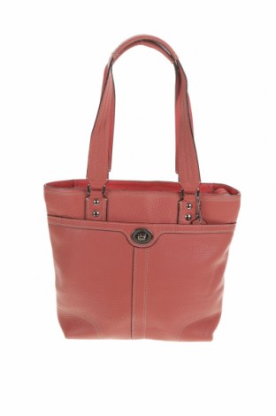 Дамска чанта Coach, Цвят Розов, Естествена кожа, Цена 122,64 лв.