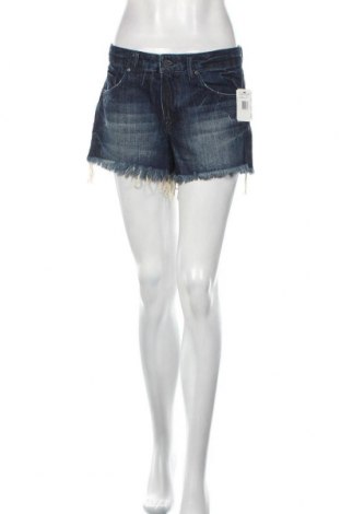 Γυναικείο κοντό παντελόνι Volcom, Μέγεθος M, Χρώμα Μπλέ, Βαμβάκι, Τιμή 23,26 €