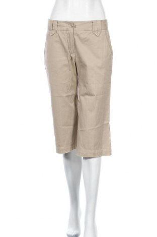 Дамски панталон BCBG Max Azria, Размер S, Цвят Бежов, 96% памук, 4% еластан, Цена 22,23 лв.