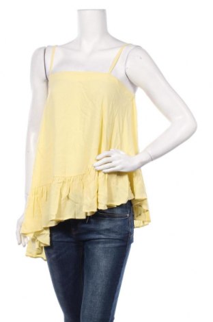 Γυναικείο αμάνικο μπλουζάκι BelAir, Μέγεθος S, Χρώμα Κίτρινο, Βισκόζη, Τιμή 28,10 €