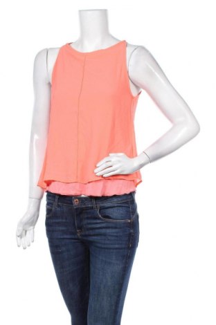 Γυναικείο αμάνικο μπλουζάκι Mango, Μέγεθος S, Χρώμα Πορτοκαλί, Τιμή 13,64 €