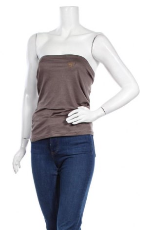 Γυναικείο αμάνικο μπλουζάκι Sarah Chole, Μέγεθος S, Χρώμα  Μπέζ, 95% βισκόζη, 5% ελαστάνη, Τιμή 14,95 €