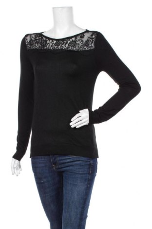 Дамски пуловер Camaieu, Размер M, Цвят Черен, 59% вискоза, 41% акрил, Цена 33,80 лв.