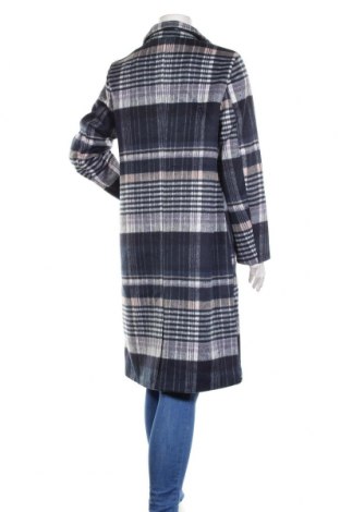 Дамско палто Ichi, Размер M, Цвят Син, 90% полиестер, 10% вълна, Цена 179,25 лв.