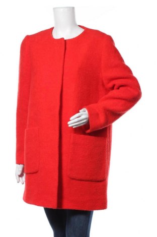 Damski płaszcz Maison 123, Rozmiar L, Kolor Czerwony, 80% wełna, 20% poliamid, Cena 489,13 zł