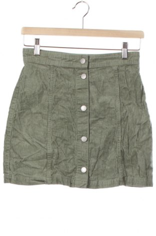 Dětská sukně  H&M, Velikost 13-14y/ 164-168 cm, Barva Zelená, Bavlna, Cena  80,00 Kč