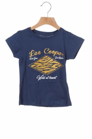 Детска тениска Lee Cooper, Размер 2-3y/ 98-104 см, Цвят Син, Памук, Цена 6,40 лв.