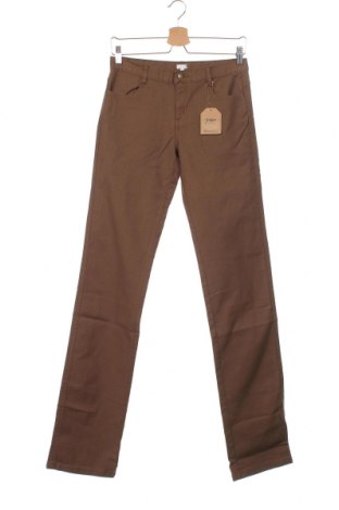 Детски панталон Gocco, Размер 12-13y/ 158-164 см, Цвят Кафяв, 98% памук, 2% еластан, Цена 36,75 лв.