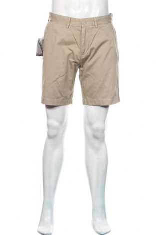 Мъжки къс панталон Napapijri, Размер M, Цвят Бежов, Памук, Цена 89,40 лв.