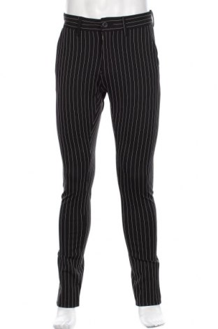 Мъжки панталон Denim Project, Размер S, Цвят Черен, 68% вискоза, 27% полиамид, 5% еластан, Цена 51,75 лв.