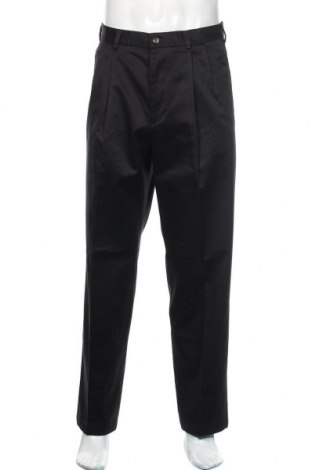 Мъжки панталон Haggar, Размер M, Цвят Черен, Памук, Цена 17,62 лв.