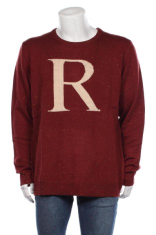 Мъжки пуловер Harry Potter, Размер XXL, Цвят Червен, Полиакрил, Цена 15,96 лв.