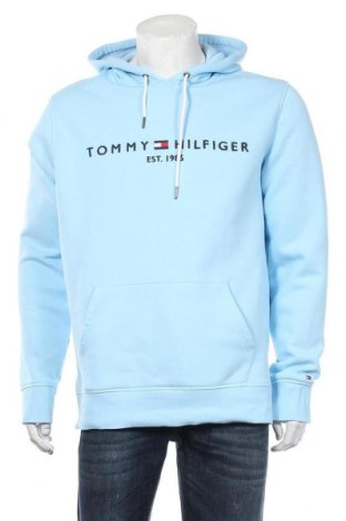 Férfi sweatshirt Tommy Hilfiger, Méret XL, Szín Kék, 64% pamut, 36% poliészter, Ár 21 672 Ft