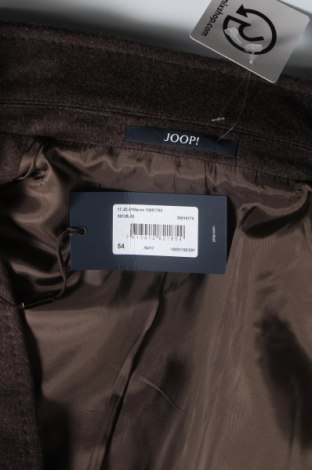 Męski płaszcz Joop!, Rozmiar XL, Kolor Brązowy, 75% wełna, 20% poliamid, 5% kaszmir, Cena 1 291,88 zł