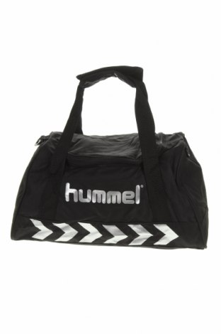 Спортен сак Hummel, Цвят Черен, Текстил, Цена 28,56 лв.