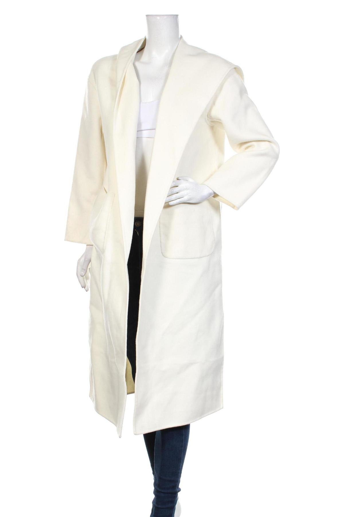 Dámský kabát  Eleven Paris, Velikost S, Barva Bílá, 50% vlna, 50% polyester, Cena  5 315,00 Kč